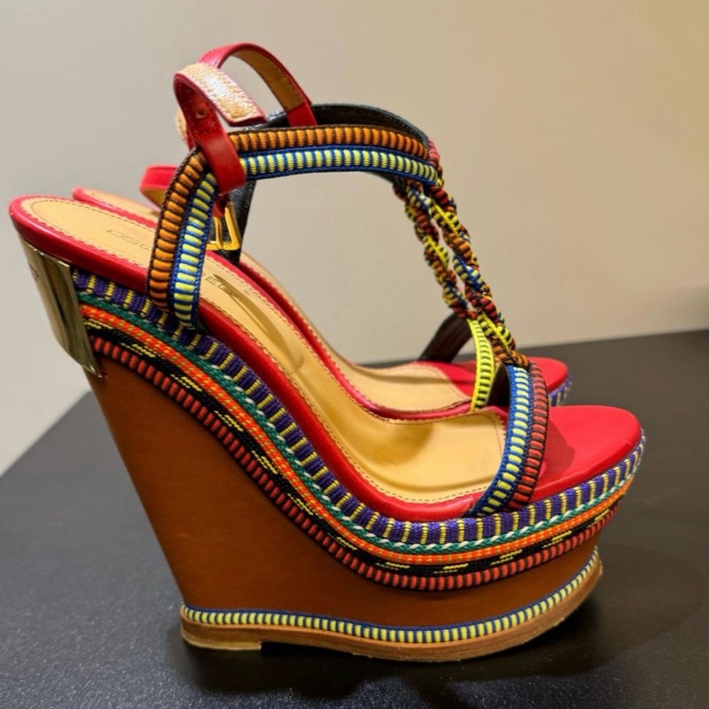Dsquared Wedge Sandals Sz. 36
